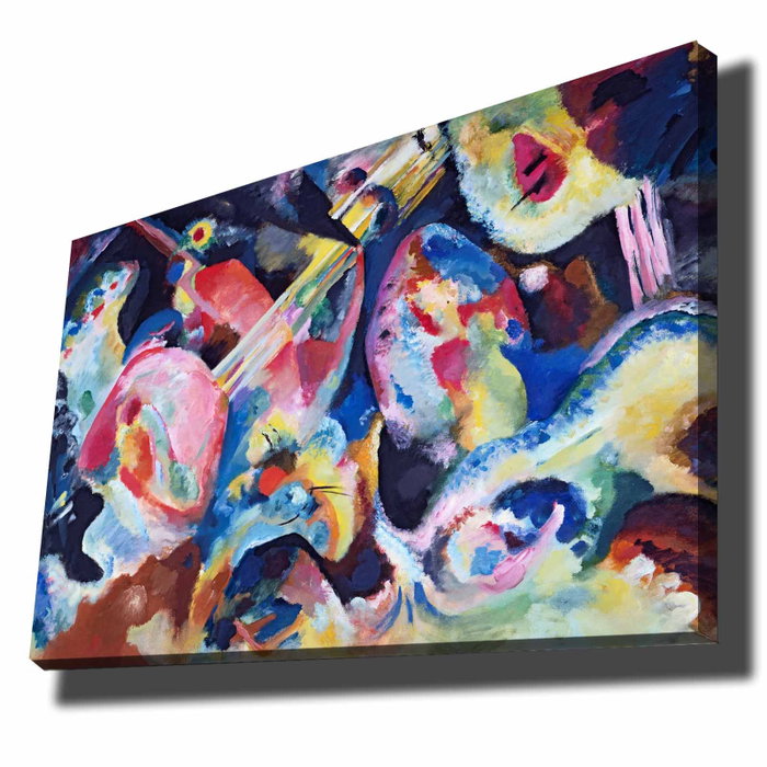 Wallity Lienzo Decorativo Vasili Kandinsky 70 x 100 cm